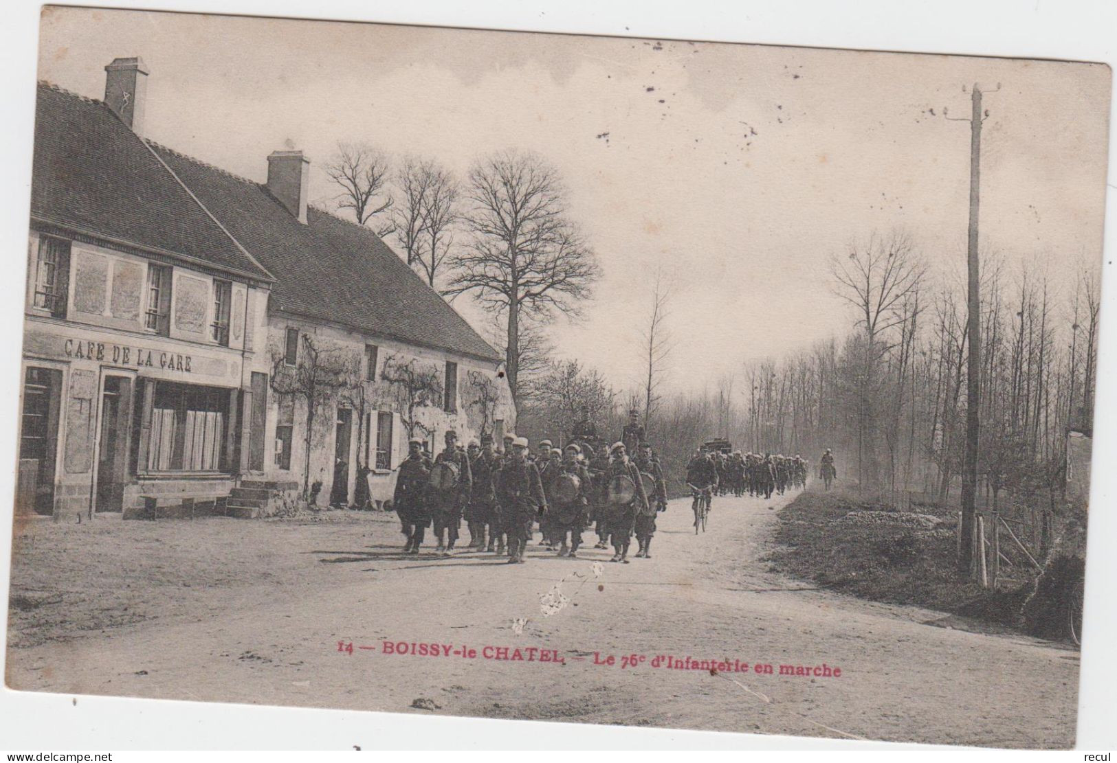 SEINE Et MARNE - 14 - BOISSY Le CHATEL - Le 23e D'Infanterie En Marche - Otros & Sin Clasificación