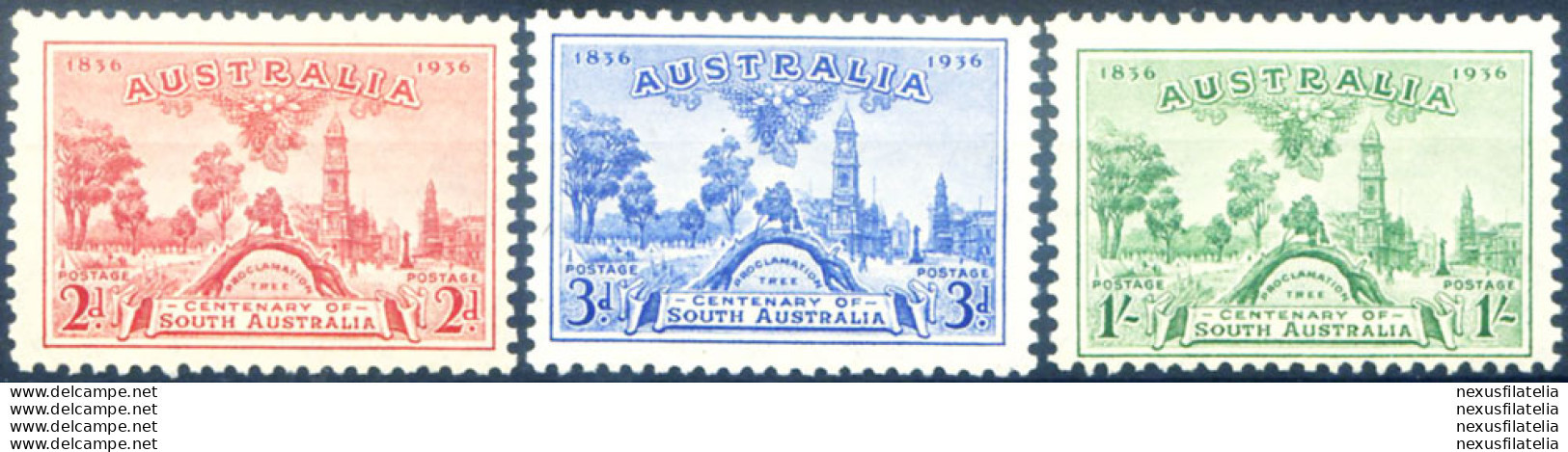 300° Dell'Australia Del Sud 1936. - Altri & Non Classificati