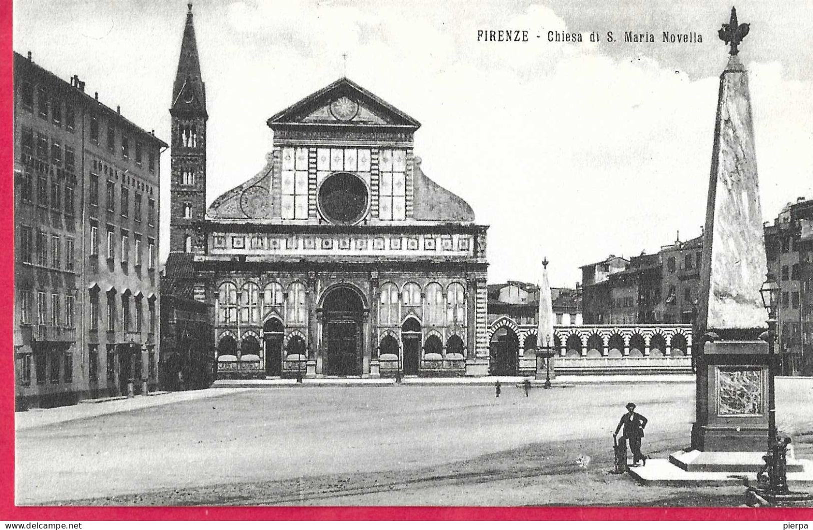 FIRENZE - CHIESA DI S. MARIA NOVELLA - FORMATO PICCOLO - EDIZ. ORIGINALE ANNI '20 - NUOVA - Firenze (Florence)