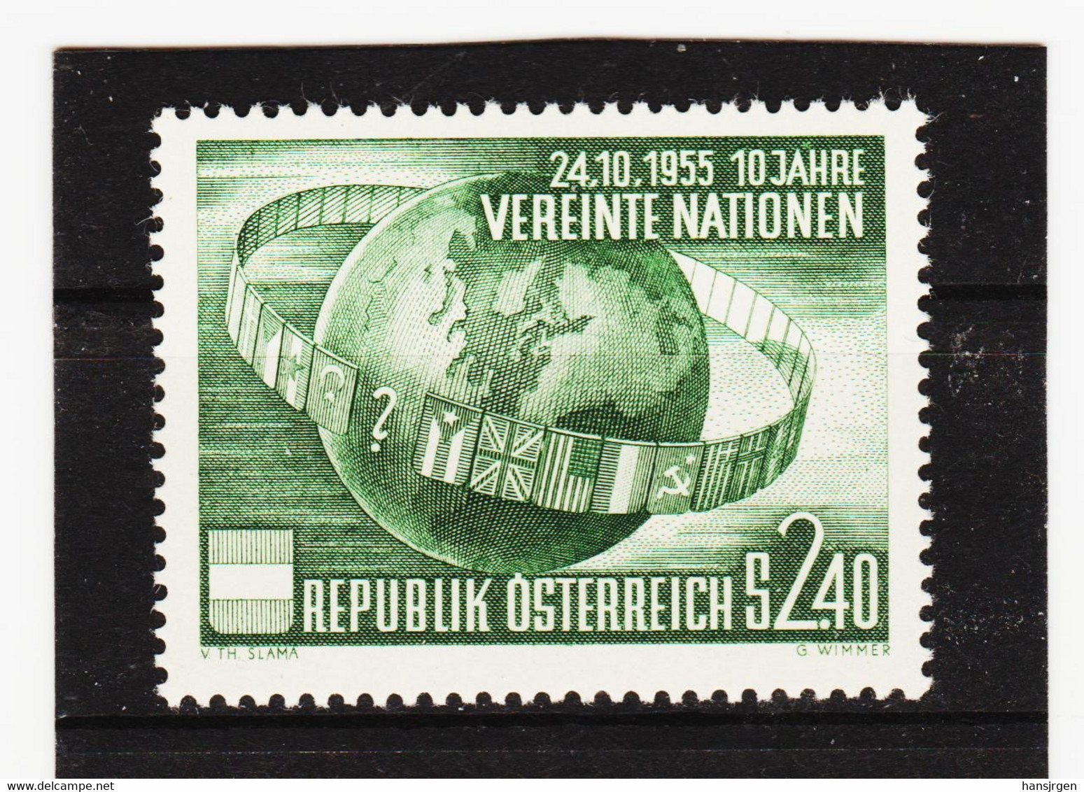 UMD1090 ÖSTERREICH 1955 MICHL  1022 ** Postfrisch SIEHE ABBILDUNG - Neufs