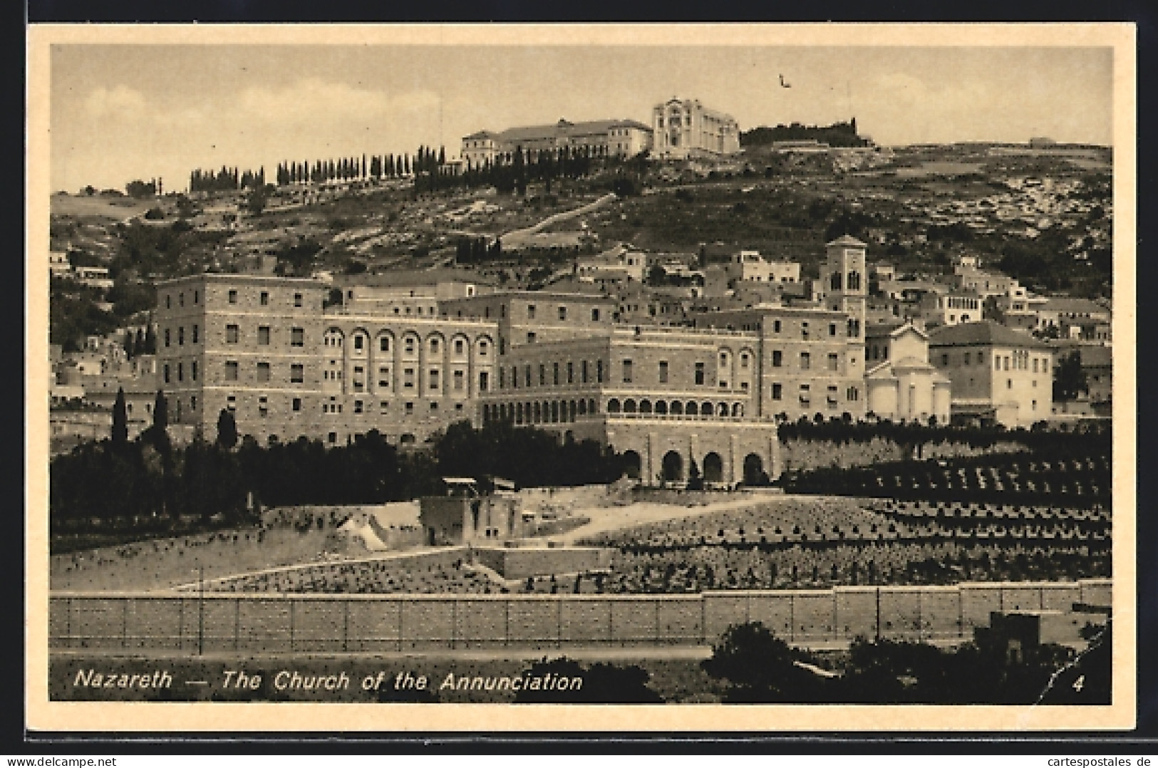 AK Nazareth, The Church Of The Annunciation  - Palestine