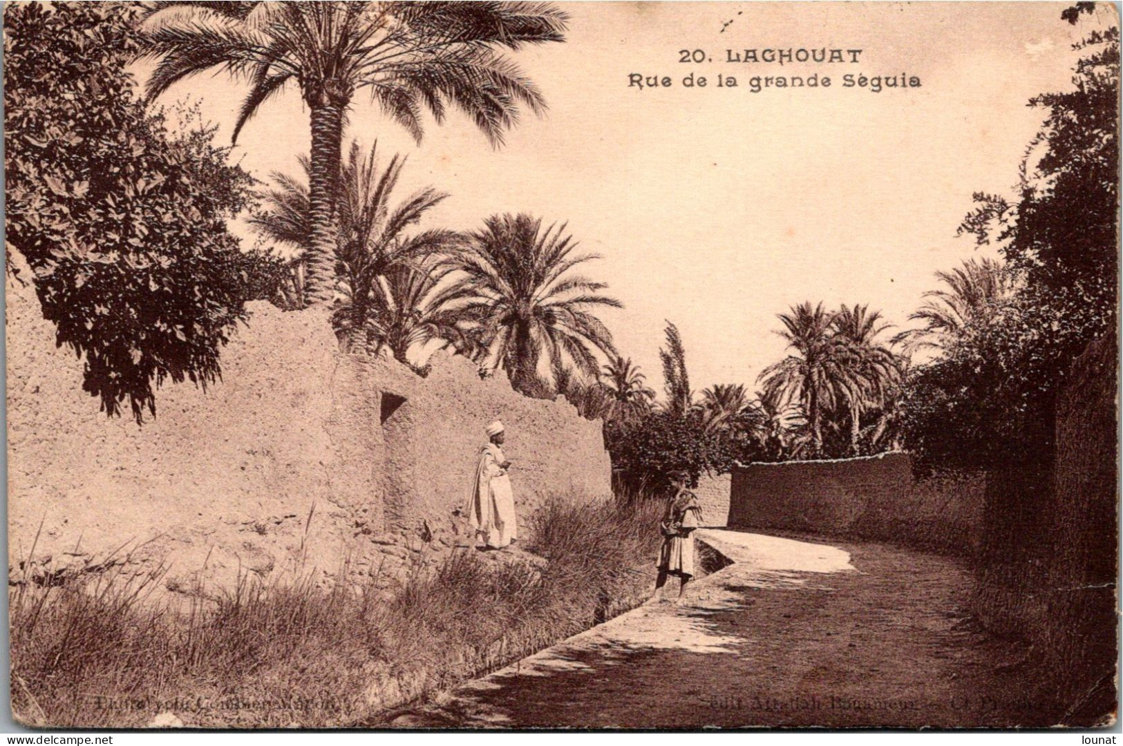 LAGHOUAT - Rue De La Grande Seguia - Laghouat