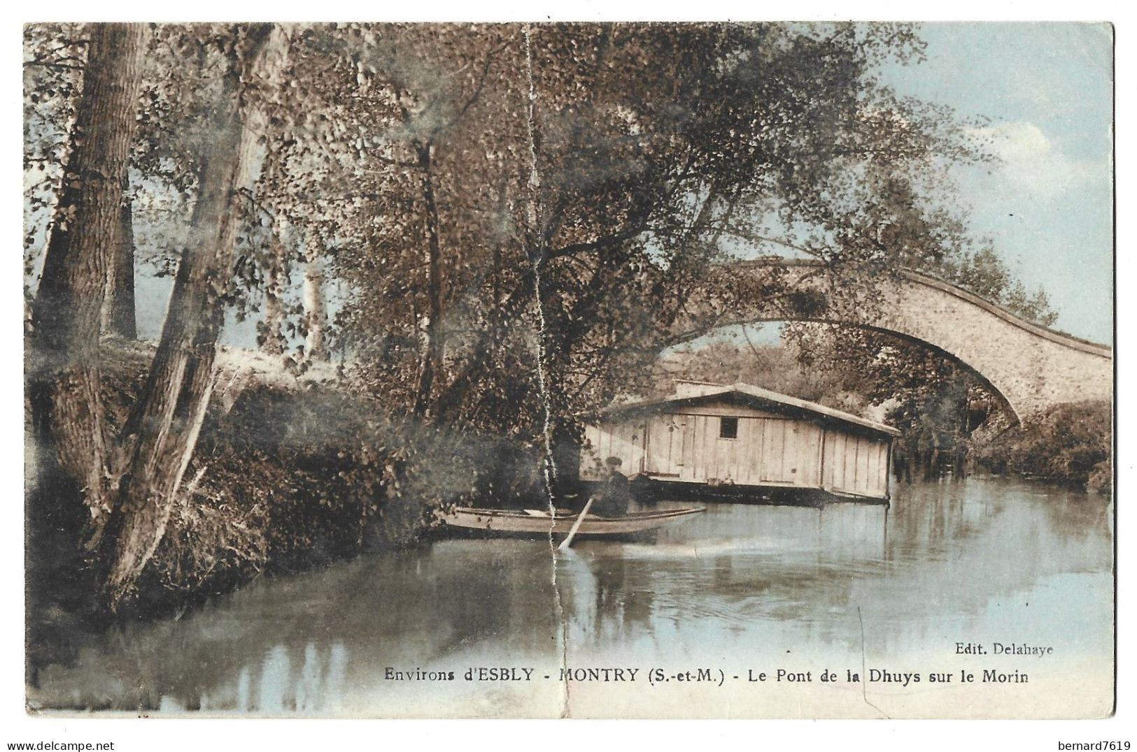 77  Environs D'esbly -  Montry -  Le Pont De La Dhuys Sur Le Morin - Esbly