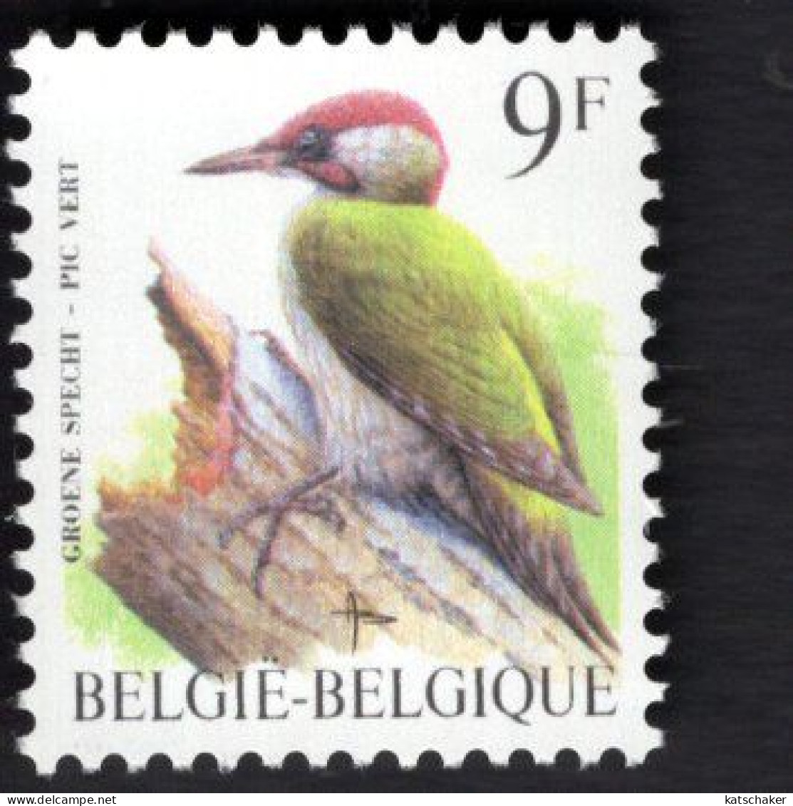 213442024 1998 OCB 2778 SCOTT 1702 (XX) POSTFRIS MINT NEVER HINGED - FAUNA - BIRDS - PIC VERT - GROENE SPECT - BUZIN - Unused Stamps