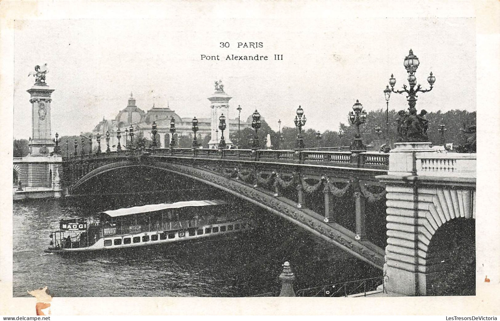 FRANCE - Paris - Pont Alexandre III - Carte Postale Ancienne - Bridges