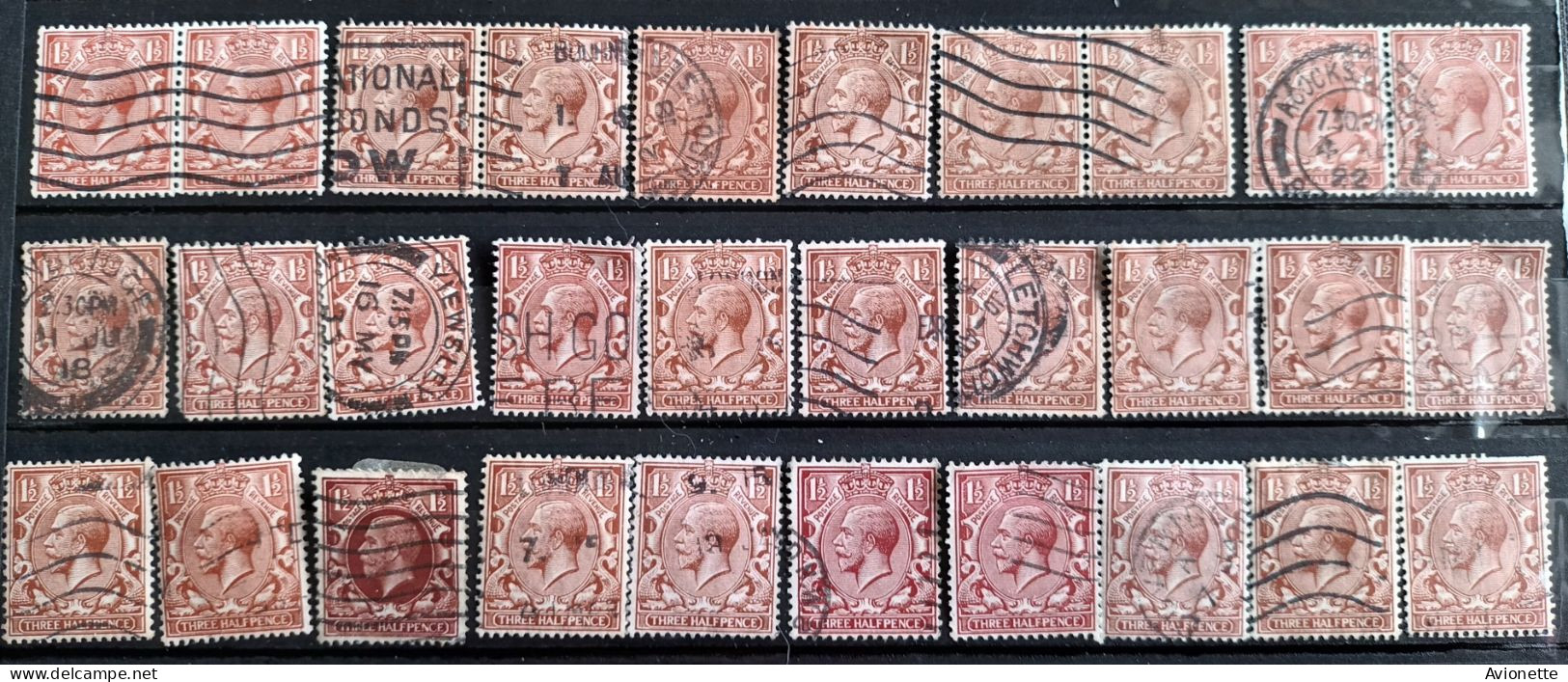 George V (50 Timbres) - Used Stamps