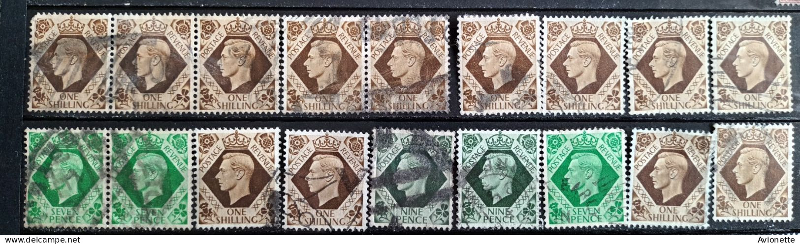 George VI (36 Timbres) - Used Stamps