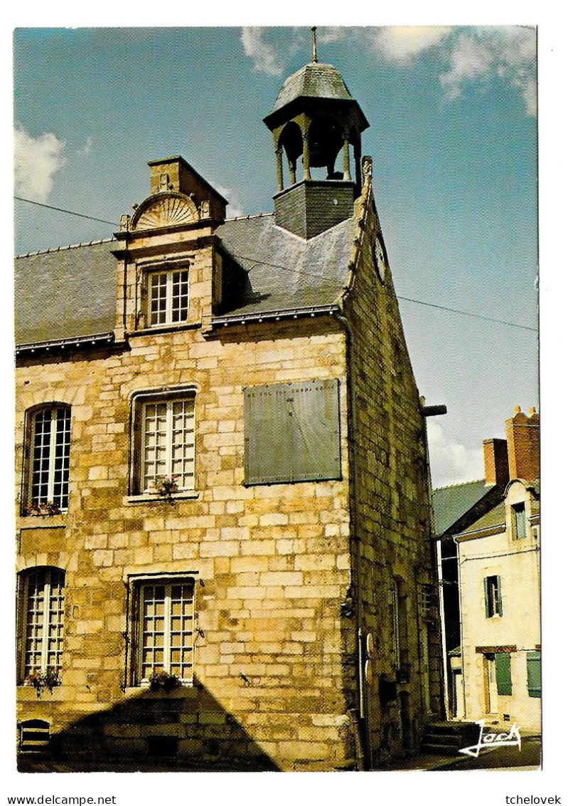 (56). La Roche-Bernard. (1) Hotel De Ville & (2) & (3) Ducourtioux & (4) Pont - La Roche-Bernard