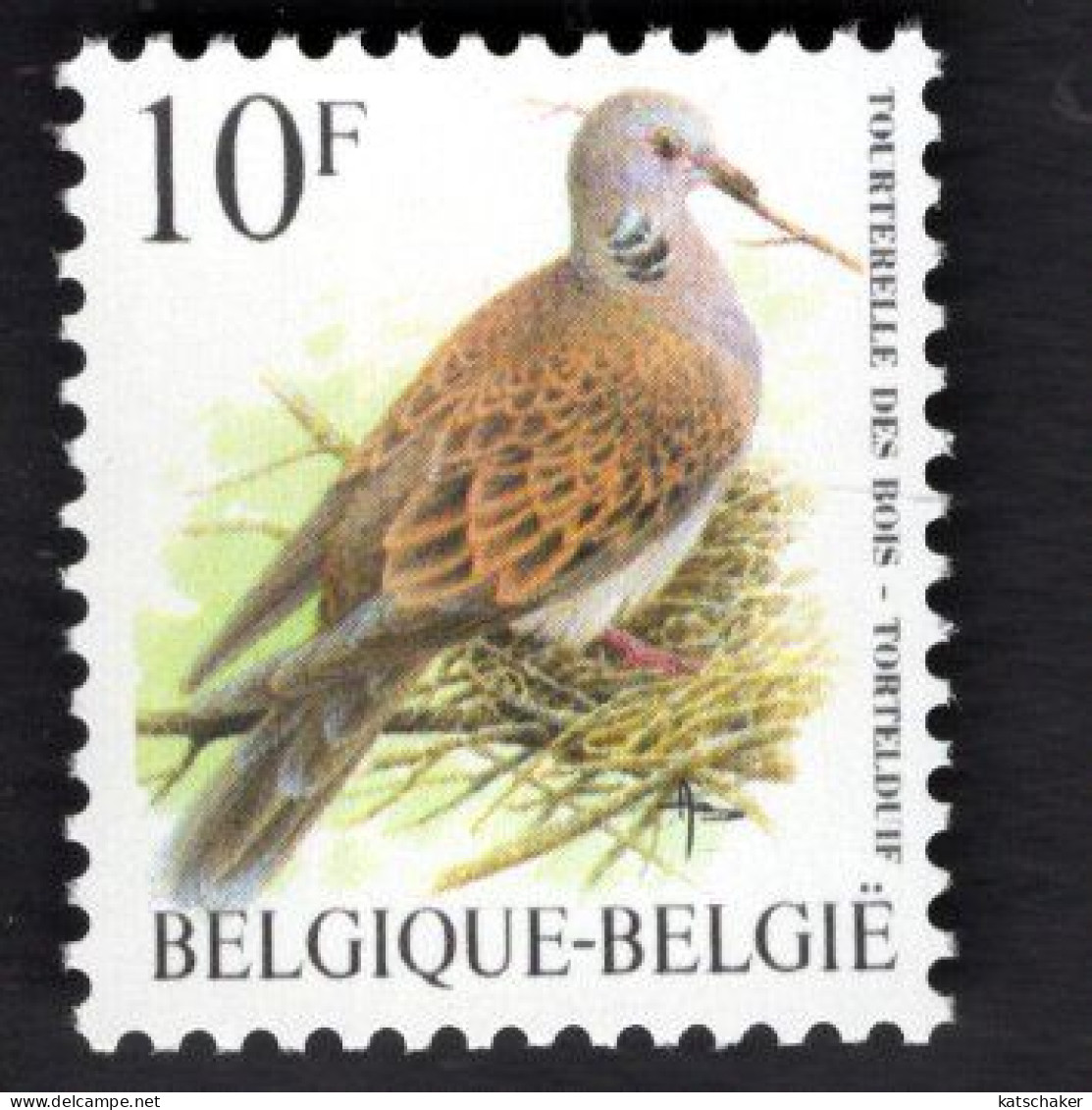 1915529208 1998 SCOTT 1703 OCB 2783  (XX) POSTFRIS MINT NEVER HINGED  - BIRDS - TOURTERELLE DES BOIS - TORTELDUIF BUZIN - Nuevos