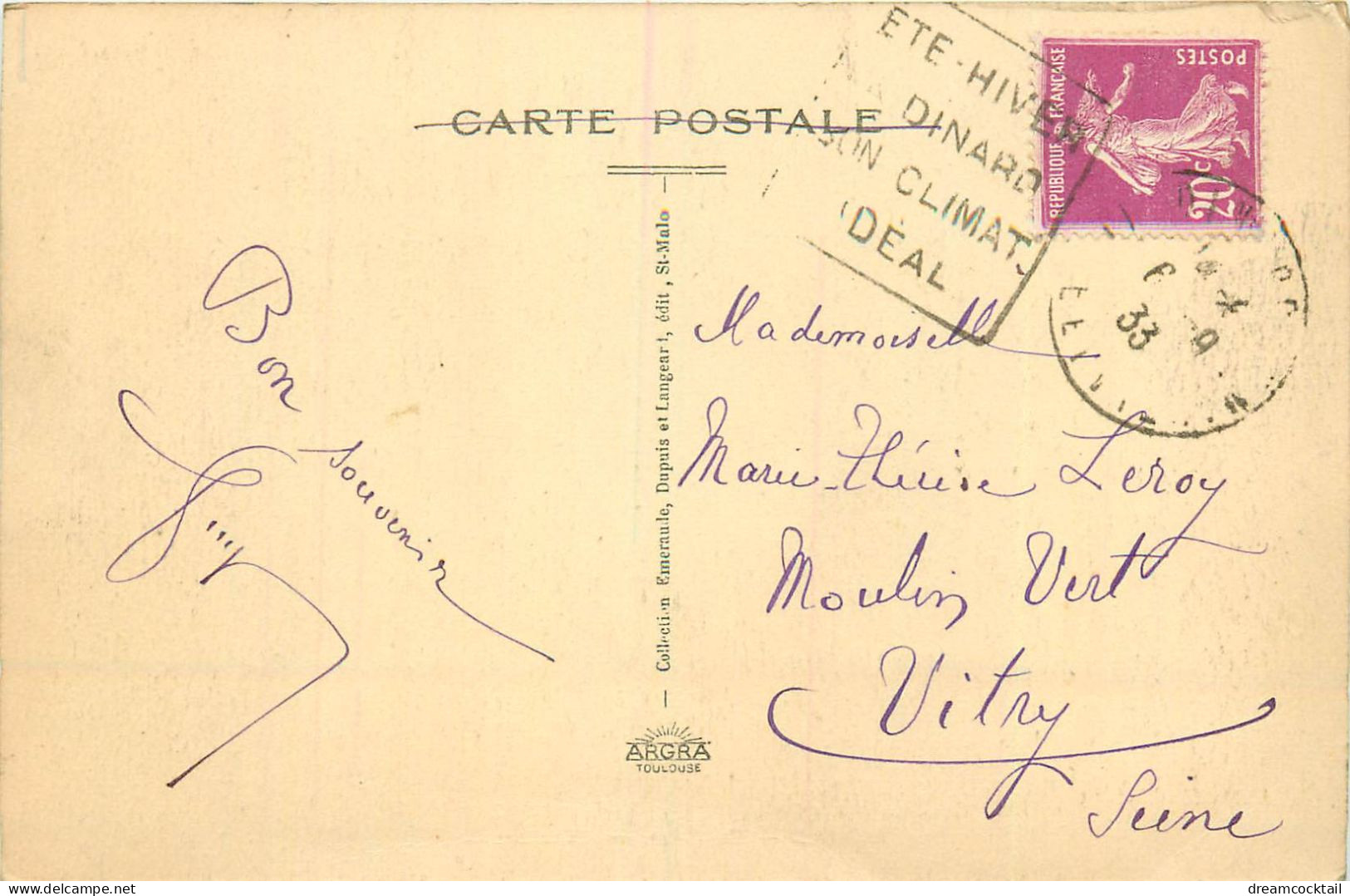 (S) Superbe LOT n°17 de 50 cartes postales anciennes Françaises régionalisme