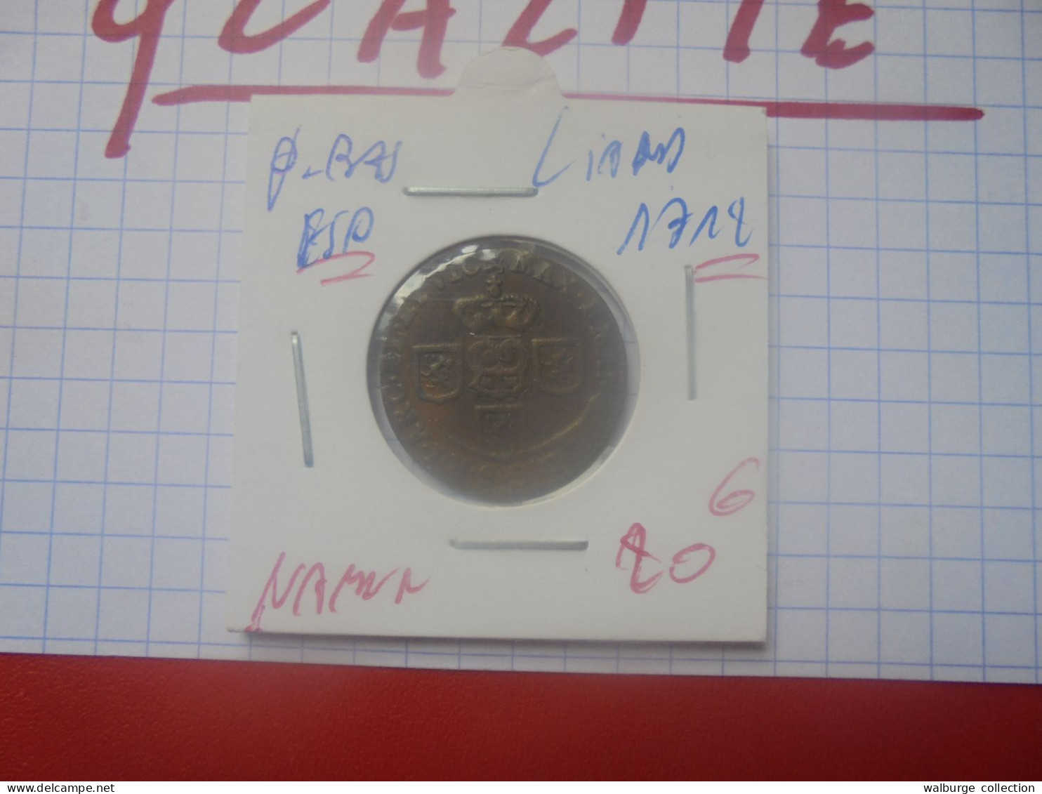 +++QUALITE+++PAYS-BAS ESPAGNOLS LIARD 1712 "NAMUR" (A.2) - 1556-1713 Spanish Netherlands