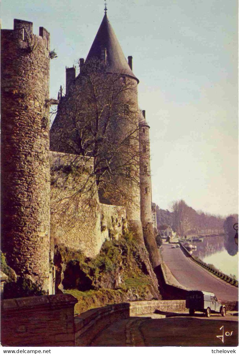 (56) Josselin. Ed Jack N° 416. Facade Interieur Du Chateau & MX 5114 Chateau Citroen 2 CV - Josselin