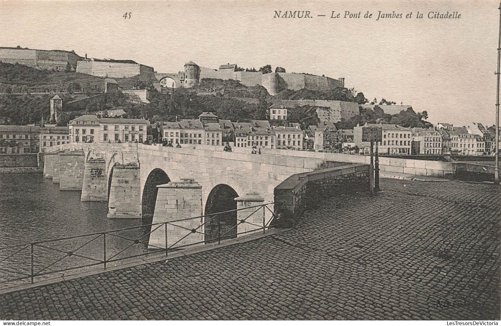 BELGIQUE - Namur - Le Pont De Jambes Et La Citadelle - Carte Postale Ancienne - Namur
