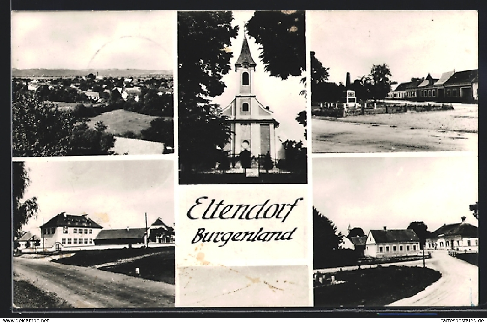 AK Eltendorf /Burgenland, Ortsansicht Und Vier Ansichten Aus Dem Ort  - Andere & Zonder Classificatie