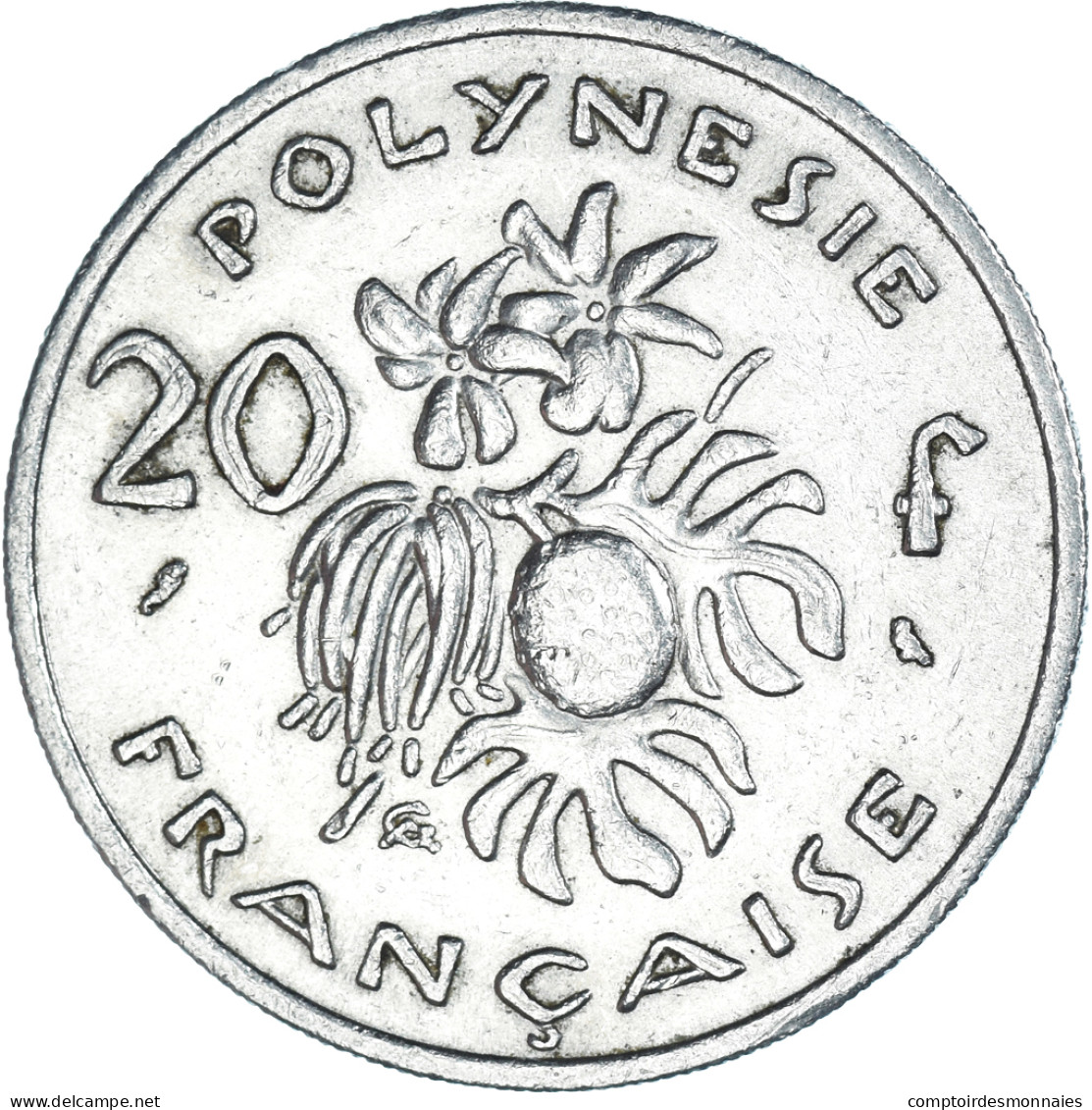 Monnaie, Polynésie Française, 20 Francs, 1967 - Polinesia Francesa