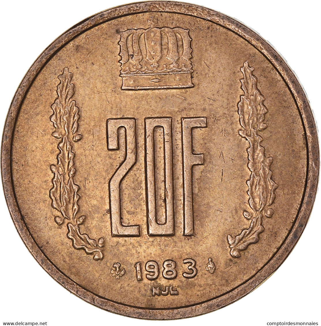 Monnaie, Luxembourg, 20 Francs, 1983 - Luxembourg