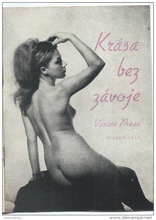 Pologne/ Dépliant Publicitaire/ Show érotique Et Chorégraphique/Variete Praga/JerryBergmann/Duben/ 1969  CMH37bis - Autres & Non Classés