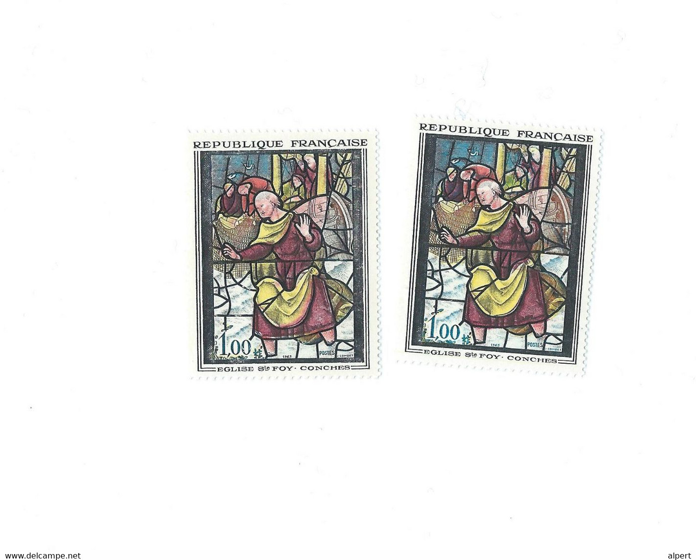 1377  2 Timbres 4 Variétés Différentes (Voir Descriptif) Cote Yvert  Maury -Wanos Prix Très Bas - Unused Stamps