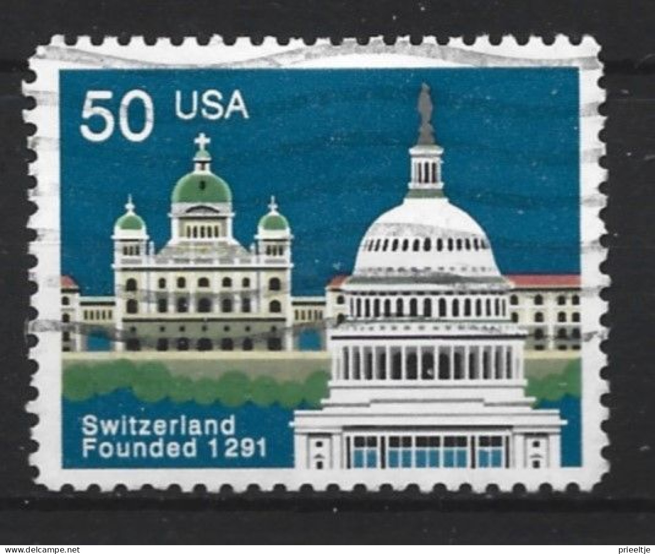 USA 1991 Washinton Capitol   Y.T. 1930 (0) - Used Stamps