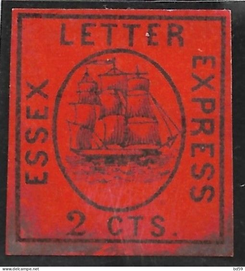 USA ETATS-UNIS Poste Locale De NEW-YORK Essex Letter Express - Locals & Carriers