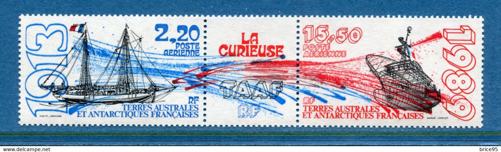 TAAF - Terres Australes Et Antarctiques Françaises - YT PA N° 105 Et 106 ** - Neuf Sans Charnière - 1989 - Airmail