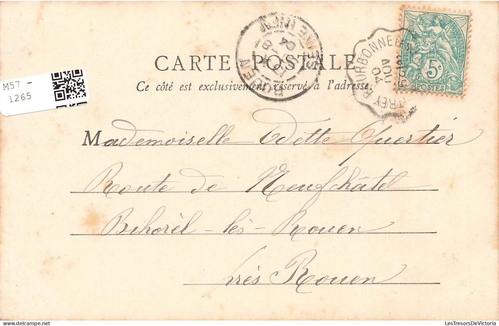FRANCE - Bourbonne Les Bains - Le Prieuré - Carte Postale Ancienne - Bourbonne Les Bains