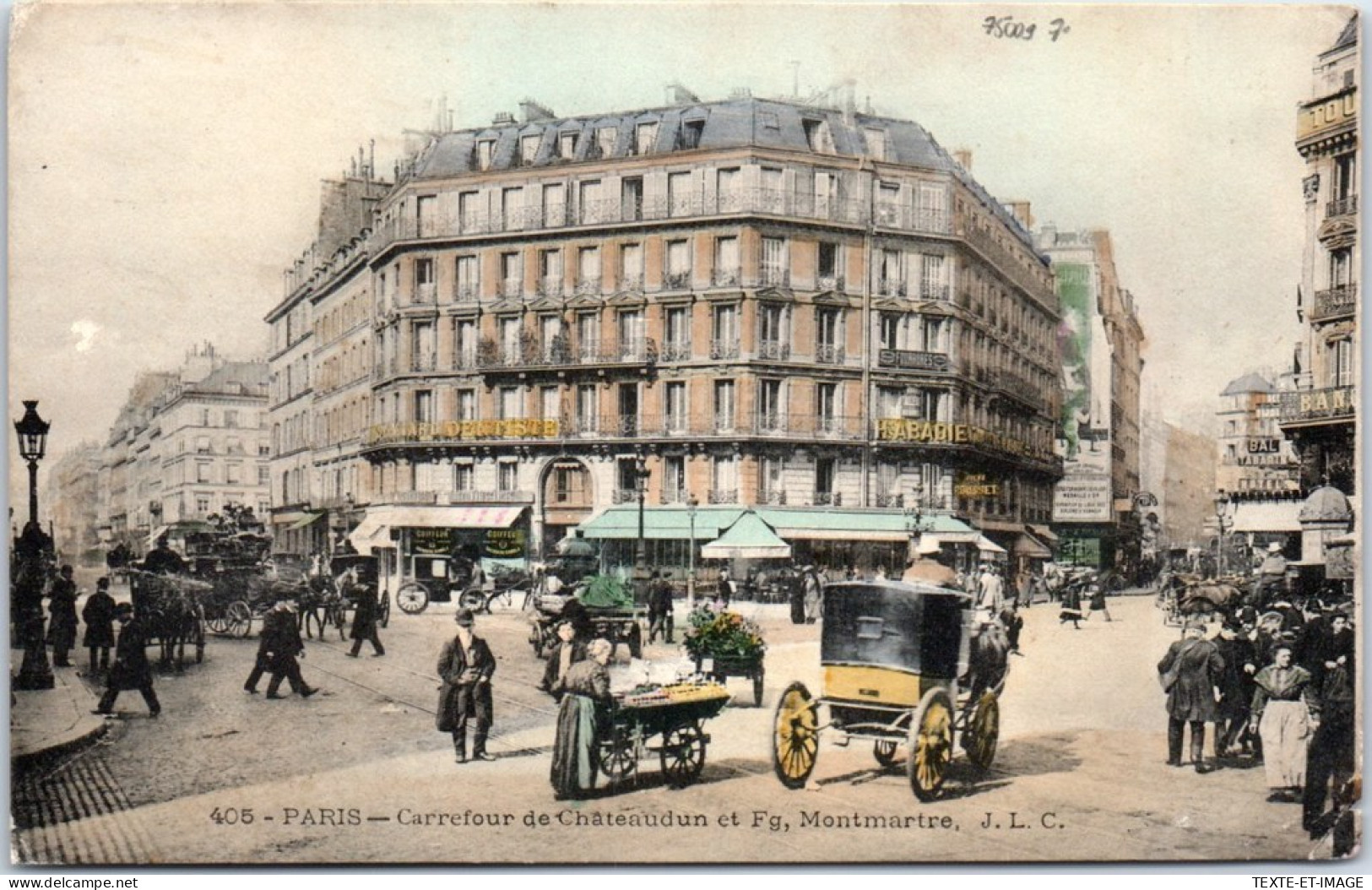 75009 PARIS Carrefour Rue De Chateaudun Fbg Montmartre  - Distretto: 09