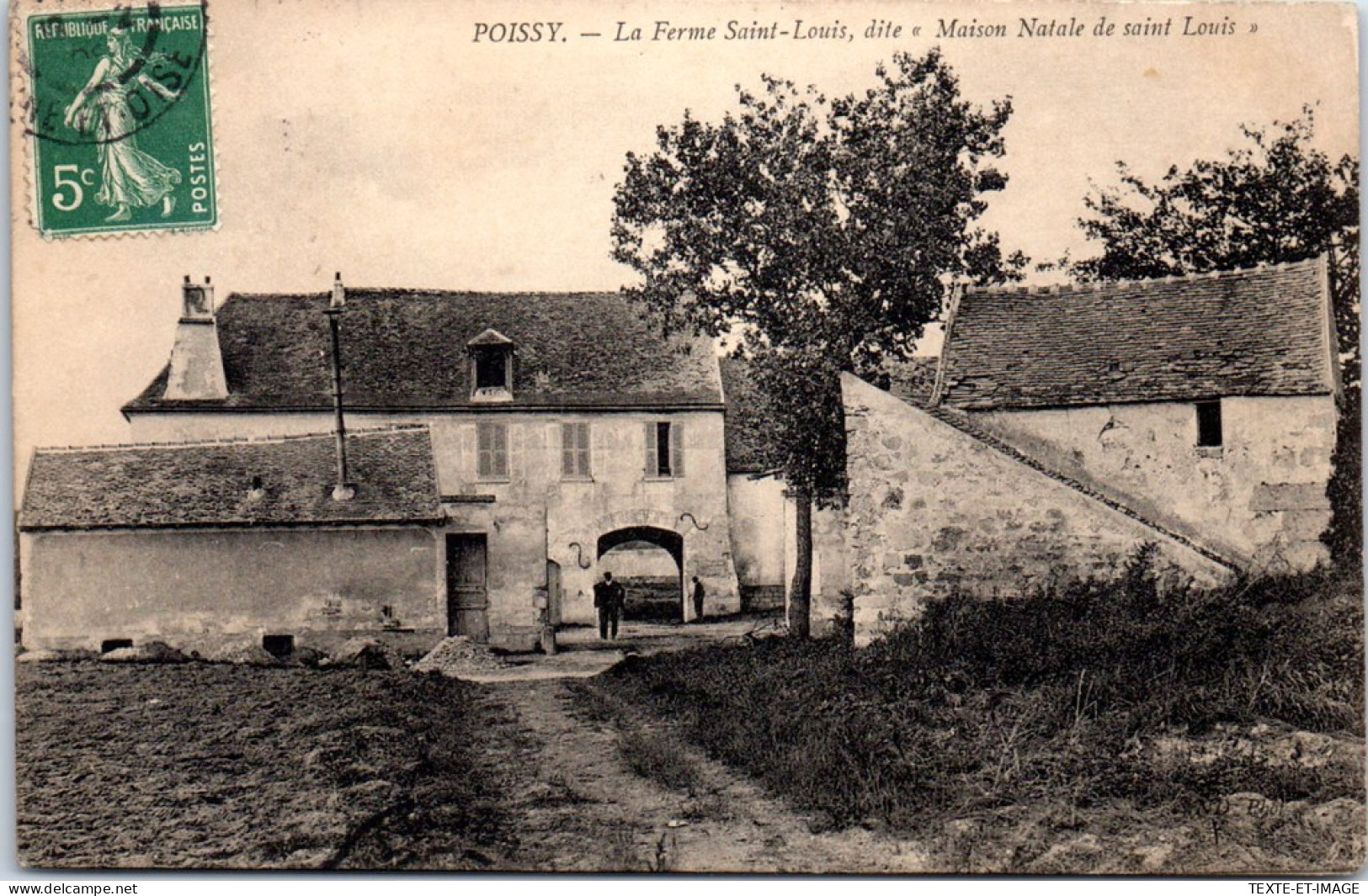 78 POISSY - Vue D'ensemble De La Ferme Saint Louis  - Poissy
