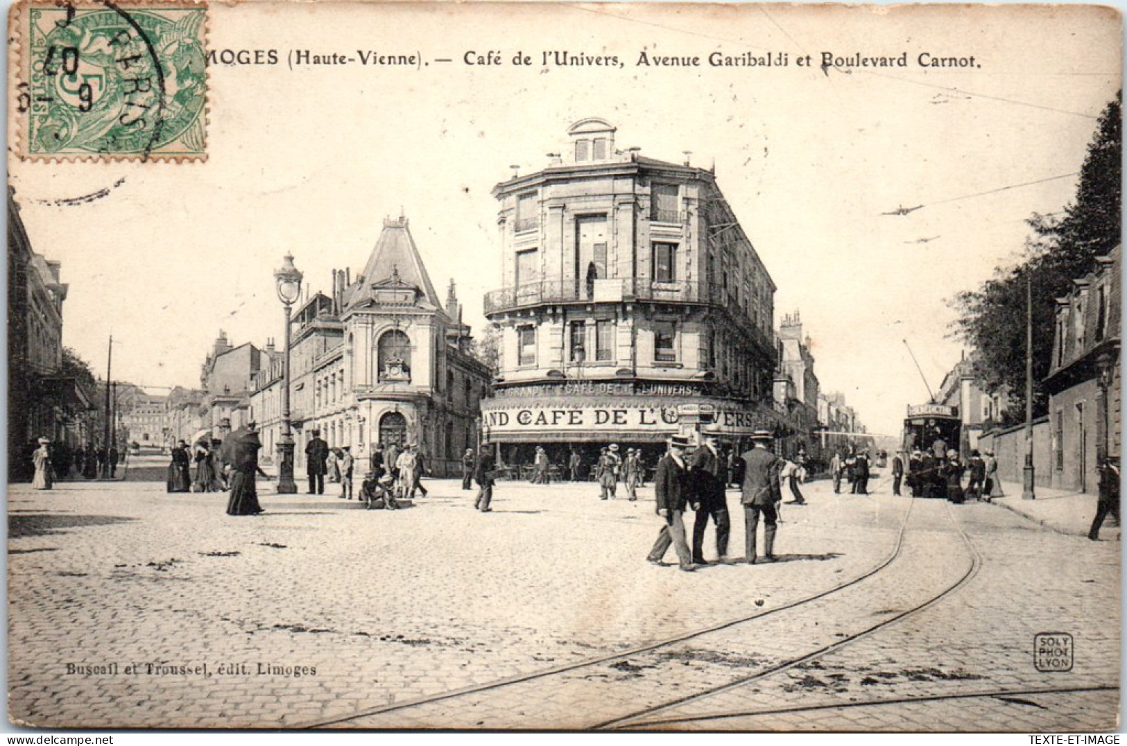 87 LIMOGES - Cafe De L'univers Av Garibaldi  - Limoges