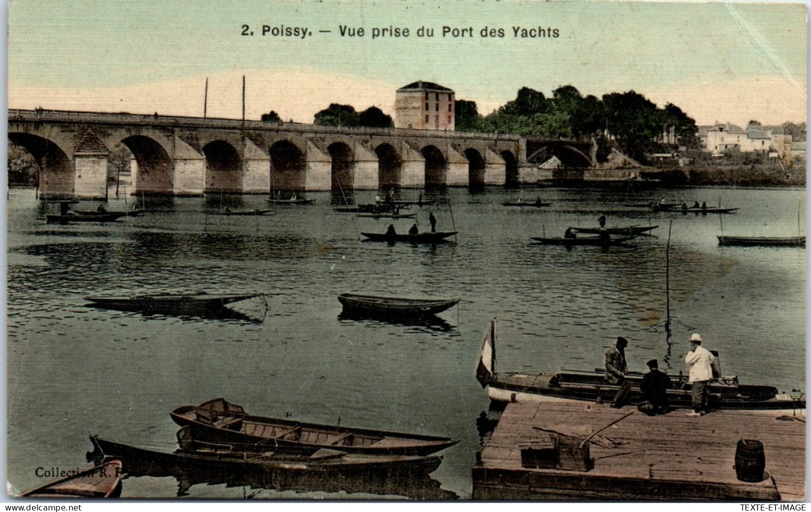 78 POISSY - Vue Prise Du Port Des Yachts  - Poissy