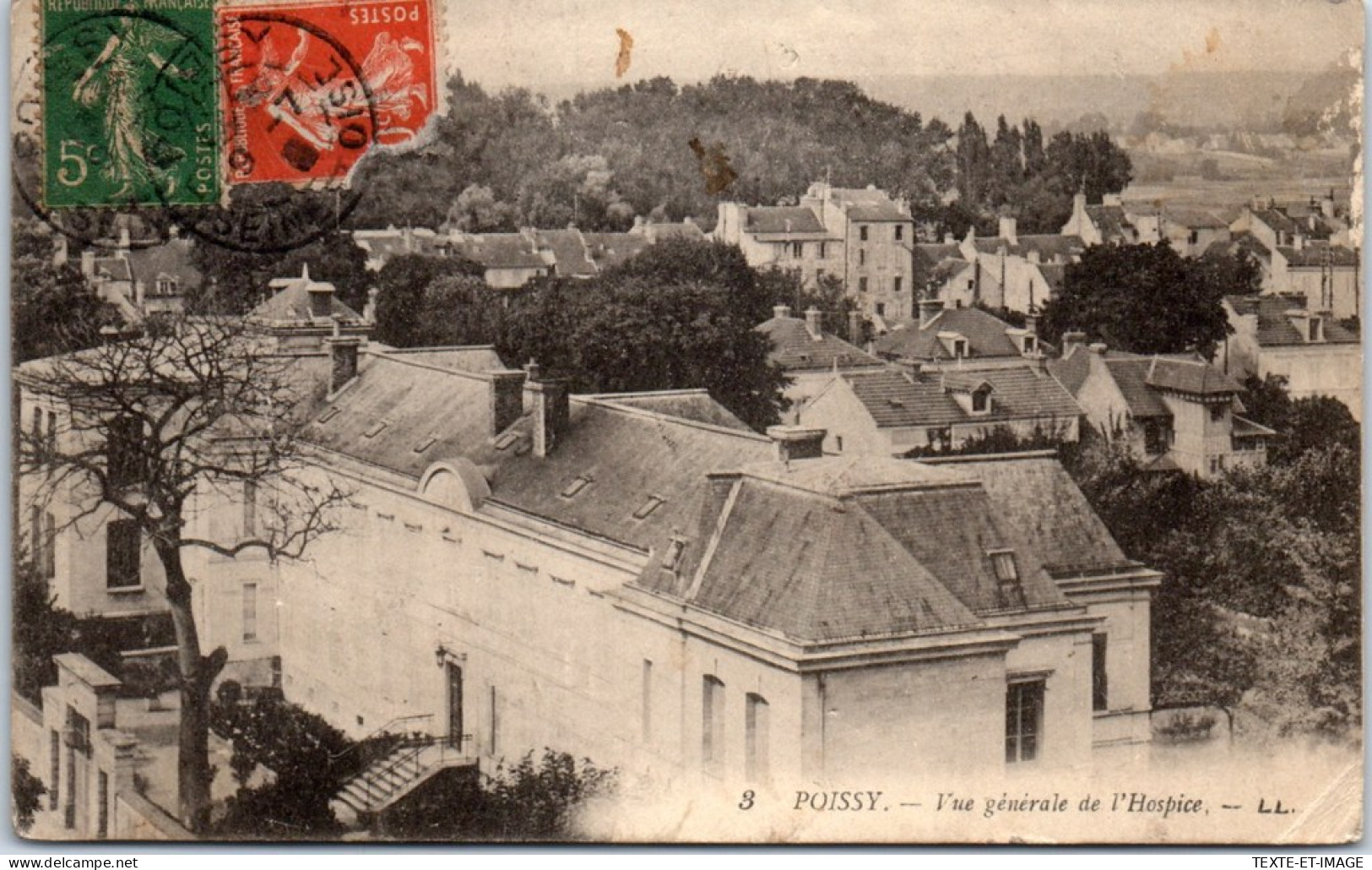 78 POISSY - Vue Generale De L'hospice. - Poissy