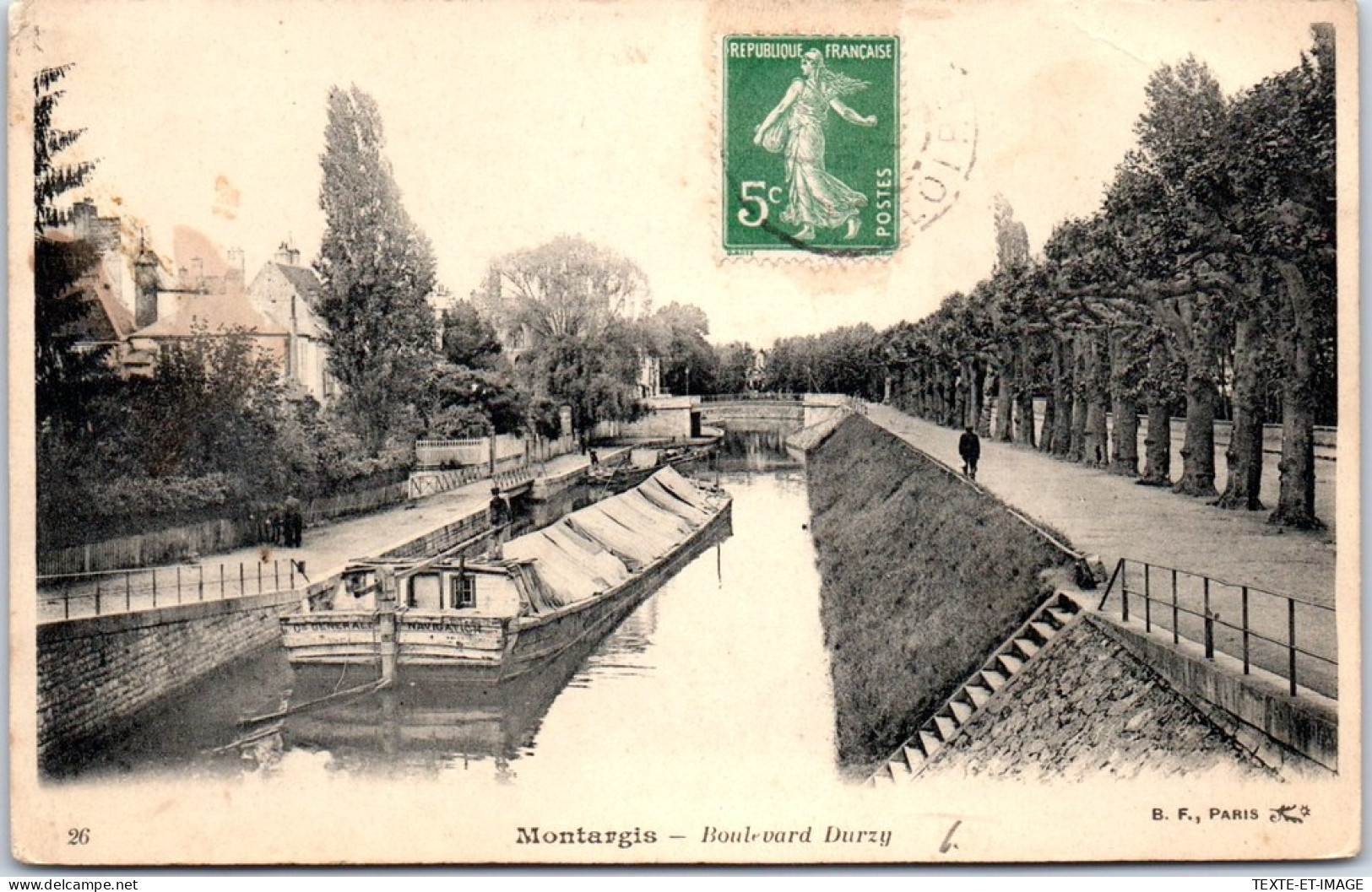 45 MONTARGIS - Le Boulevard DURZY  - Montargis