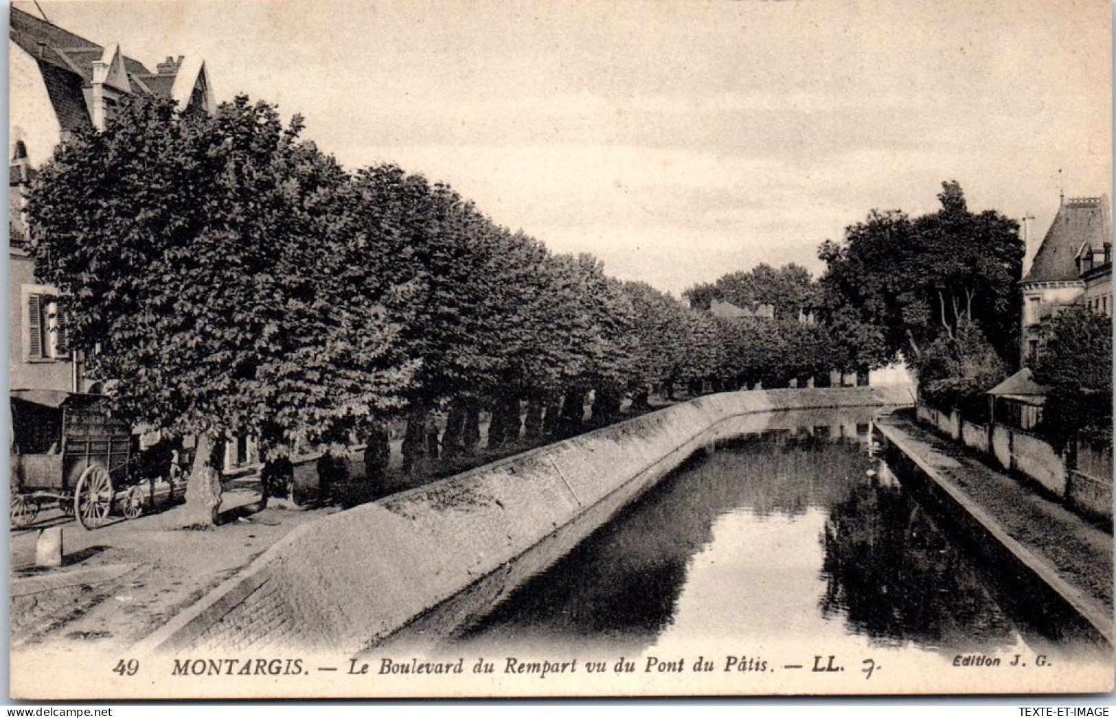 45 MONTARGIS - Le Boulevard Du Rempart Du Pont Du Patis  - Montargis