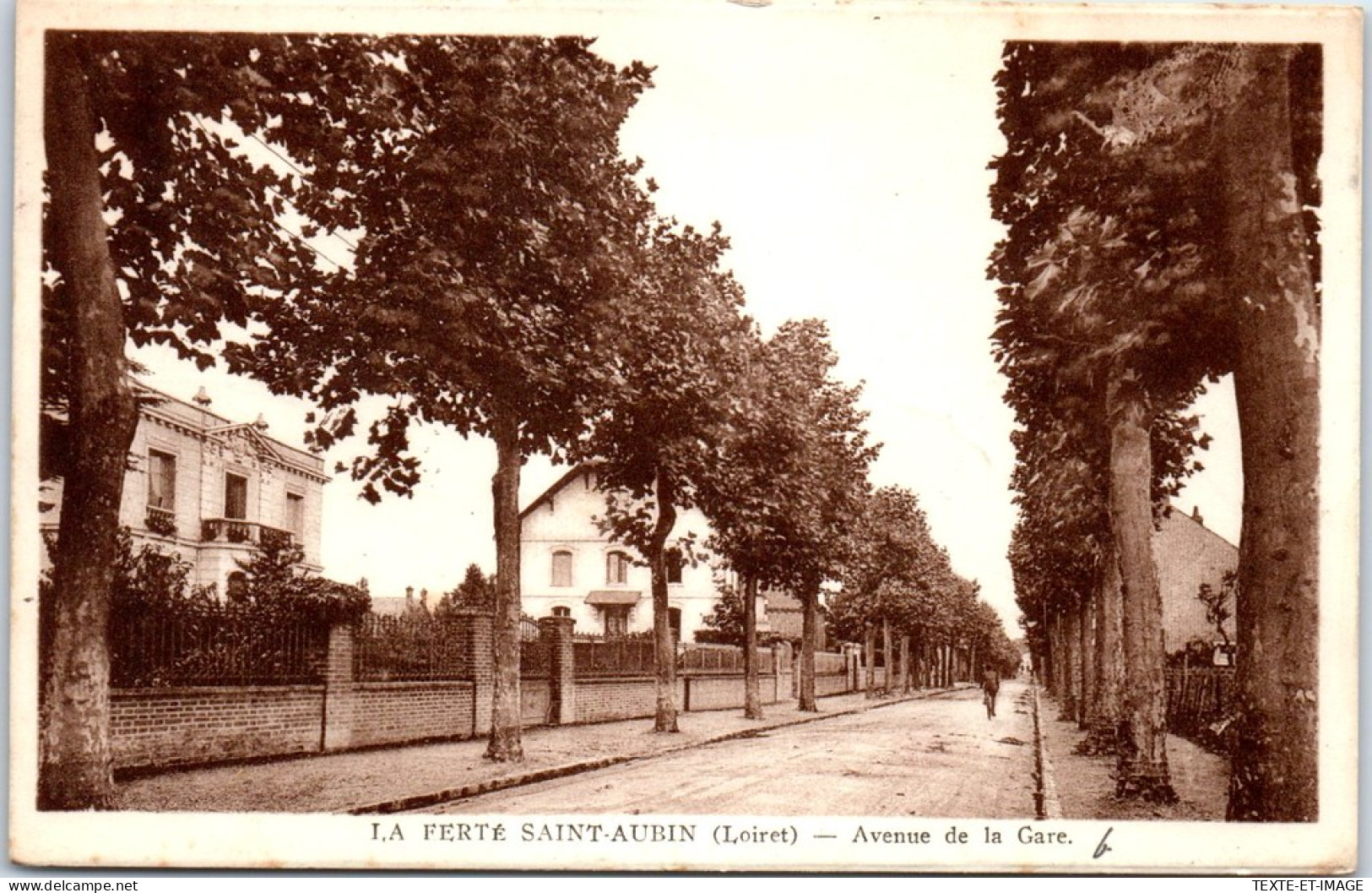 45 LA FERTE - L'avenue De La Gare  - La Ferte Saint Aubin