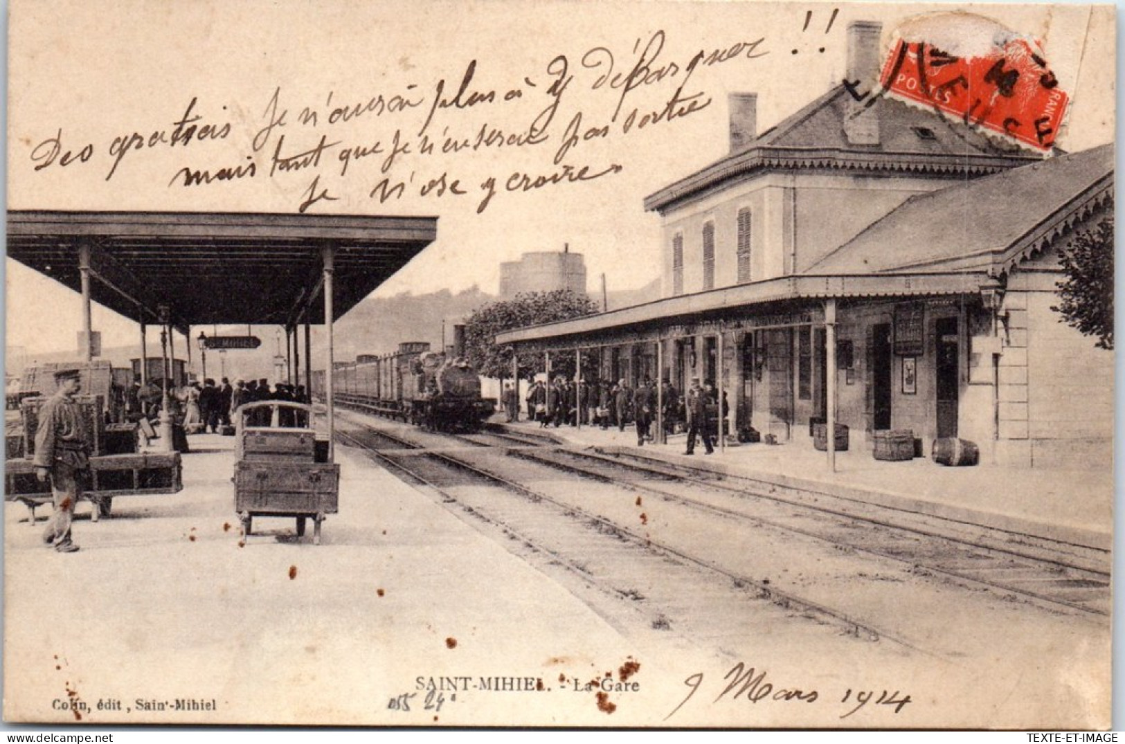 55 SAINT MIHIEL - Vue De La Gare. - Saint Mihiel