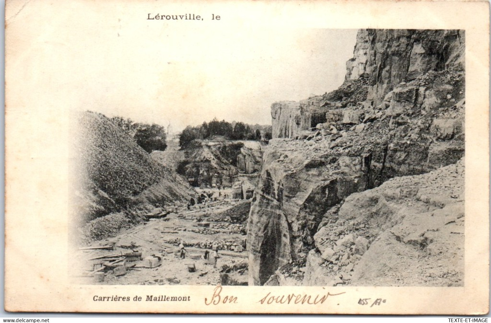 55 LEROUVILLE - Carrieres De Maillemont. - Lerouville