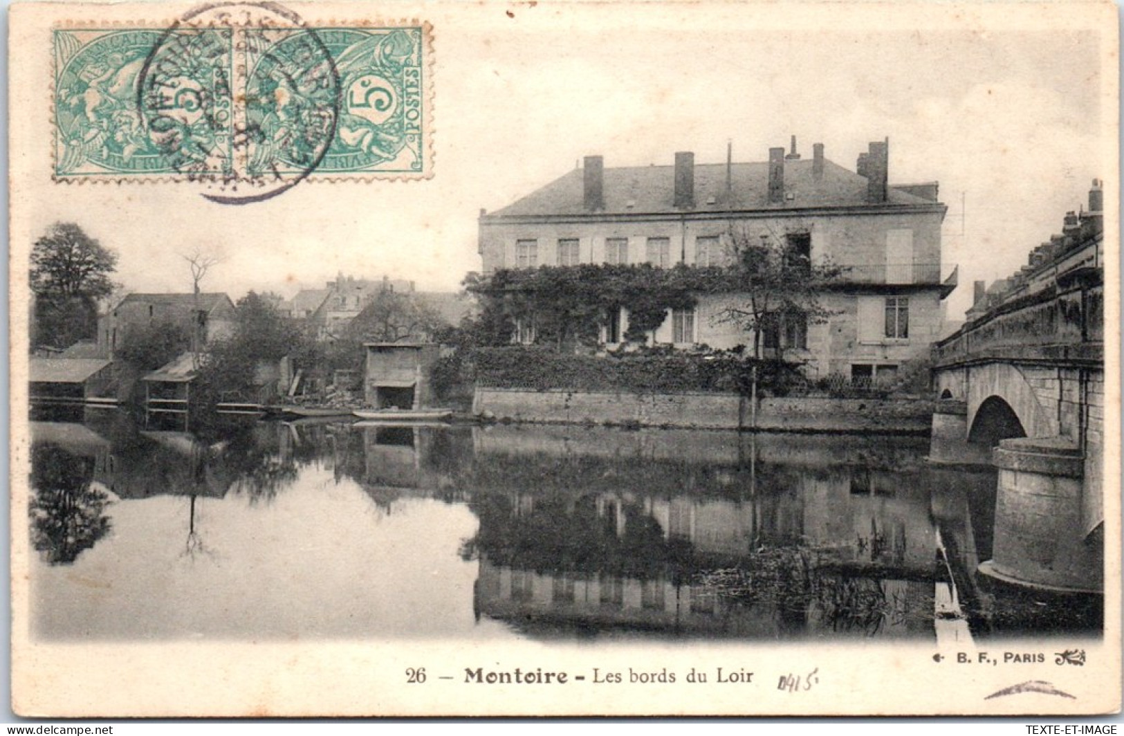 41 MONTOIRE - Les Bords Du Loir. - Montoire-sur-le-Loir
