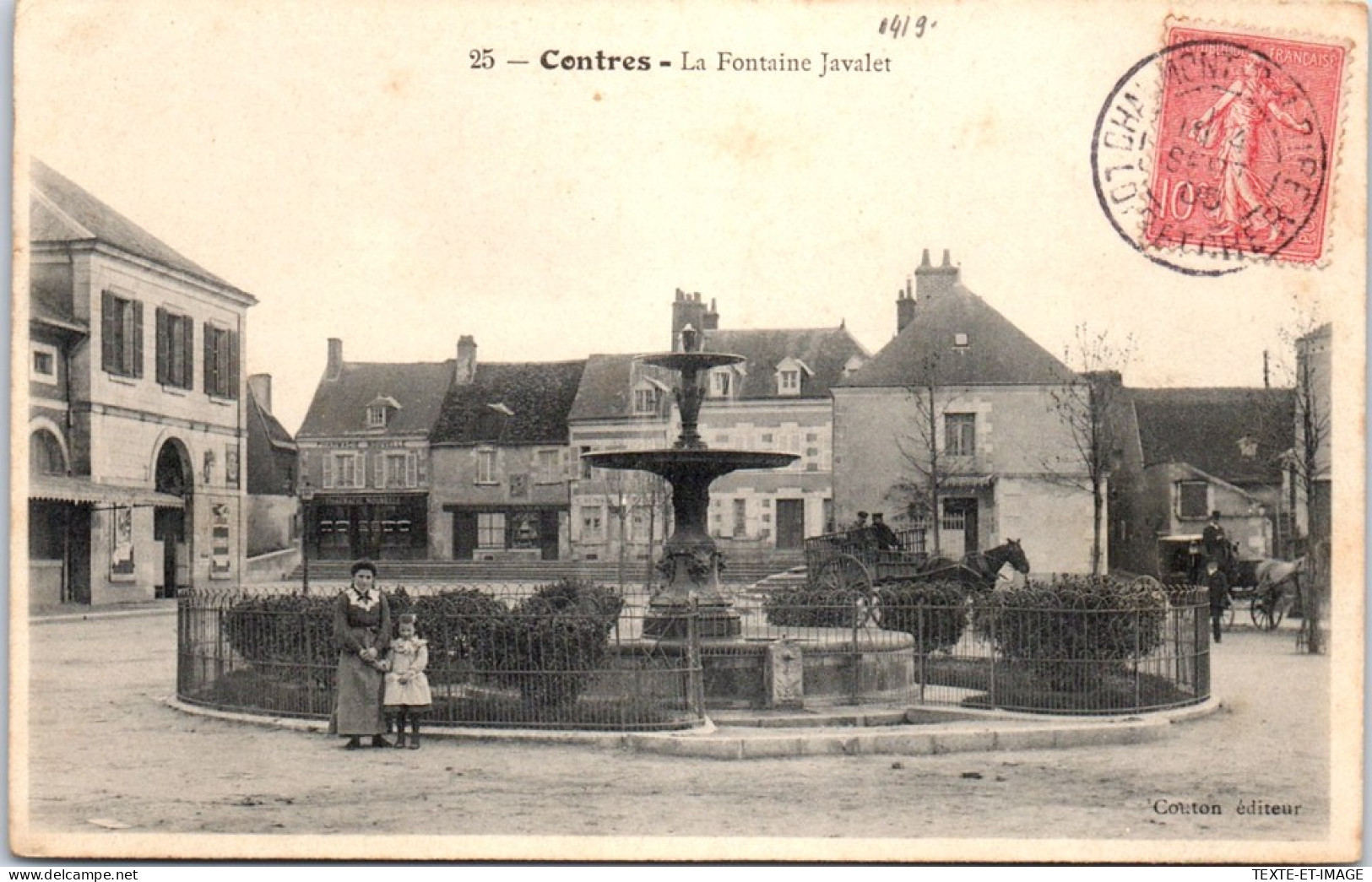 41 CONTRES - La Fontaine Javalet  - Contres