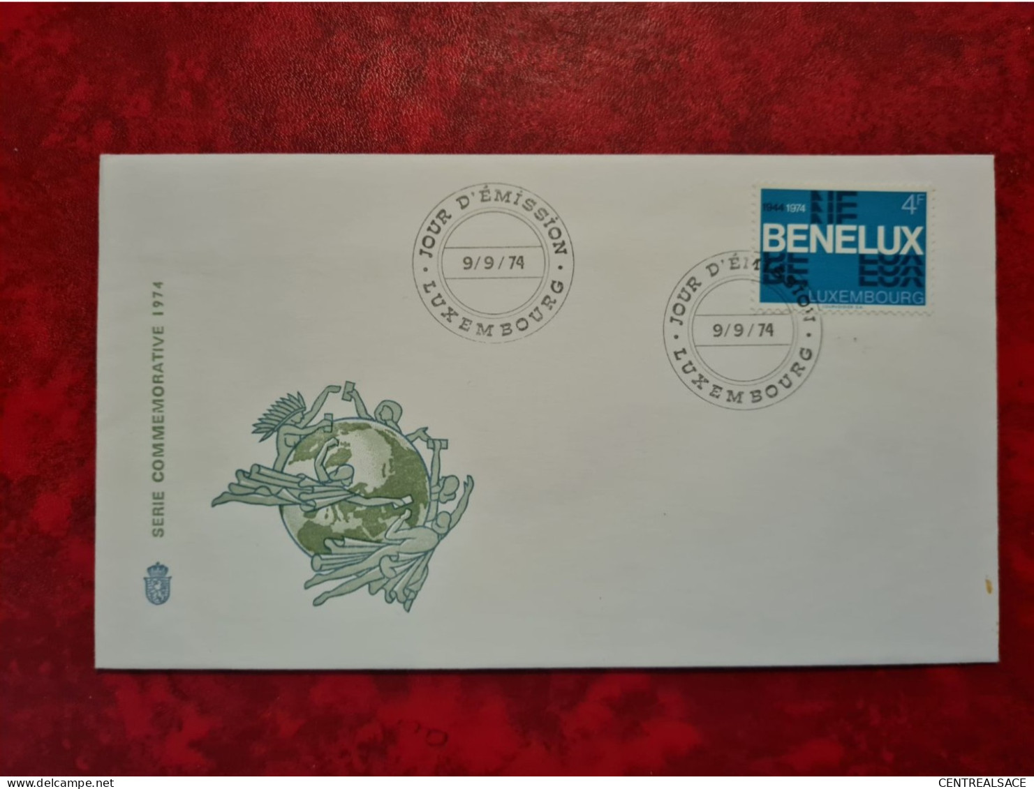 Lettre LUXEMBOURG  FDC 1974 BENELUX - Other & Unclassified