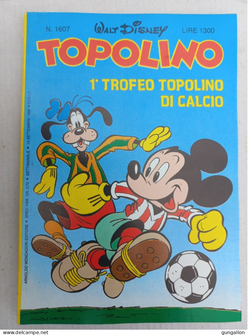 Topolino (Mondadori 1986) N. 1607 - Disney