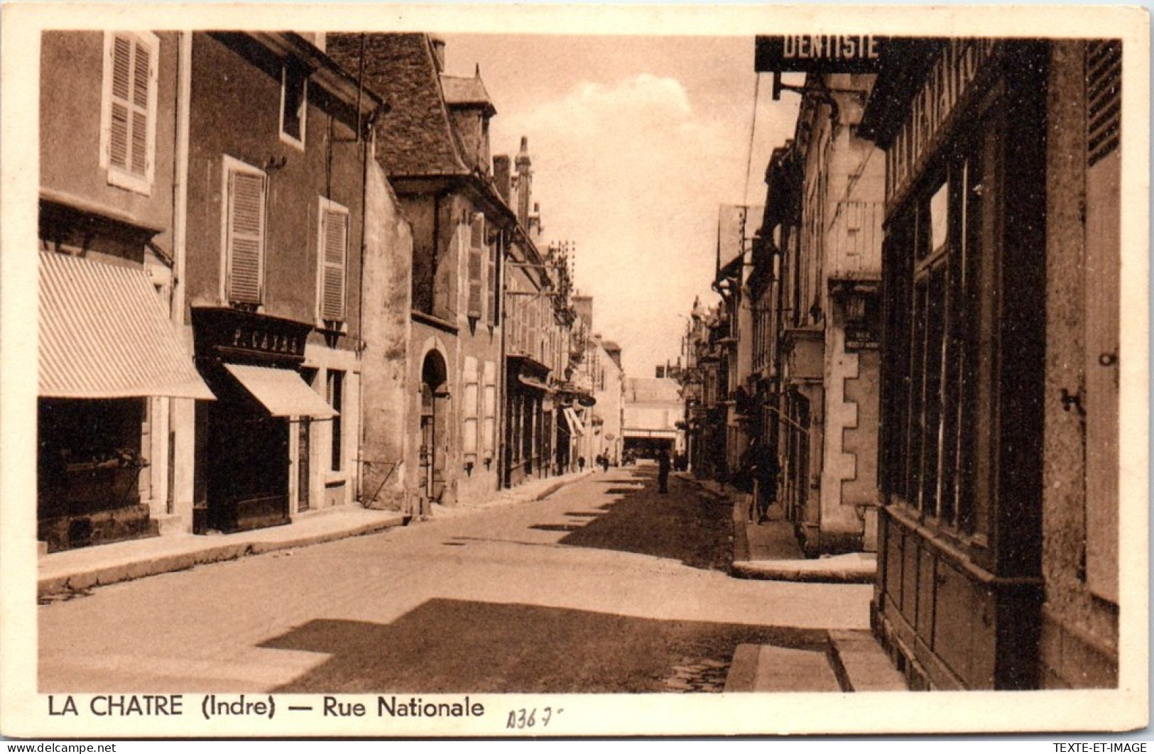 36 LA CHATRE - La Rue Nationale. - La Chatre