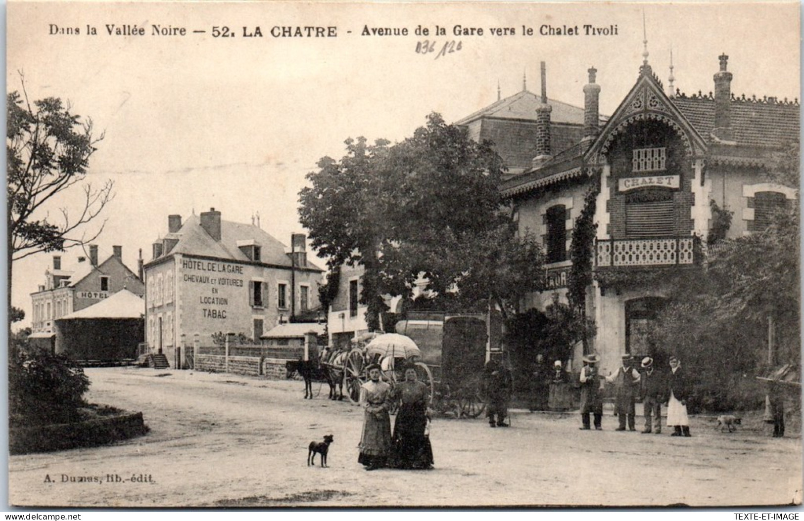 36 LA CHATRE - Avenue De La Gare, Chalet Tivoli  - La Chatre