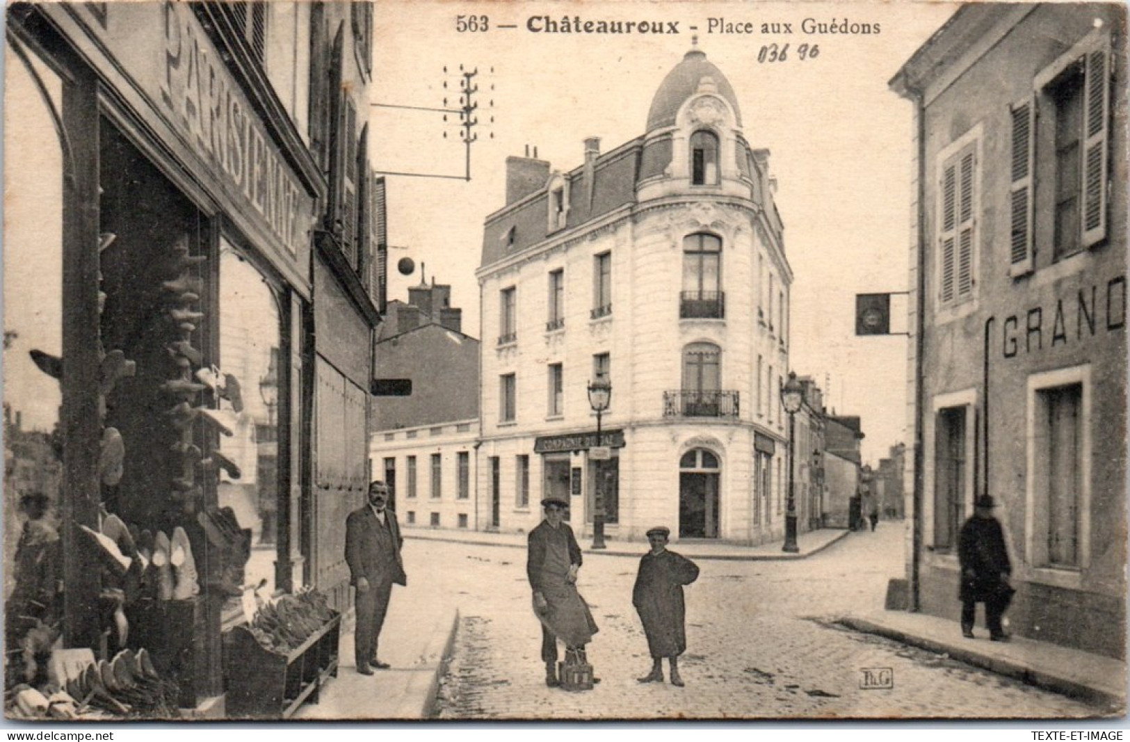 36 CHATEAUROUX - La Place Aux Guedons  - Chateauroux