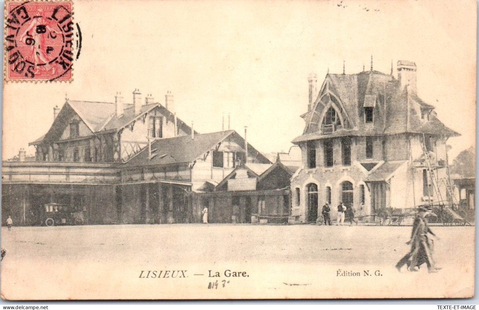 14 LISIEUX - Vue De La Gare. - Lisieux