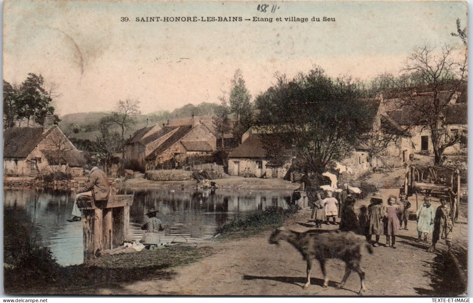 58 SAINT HONORE LES BAINS - Etang Et Village Du Seu  - Saint-Honoré-les-Bains