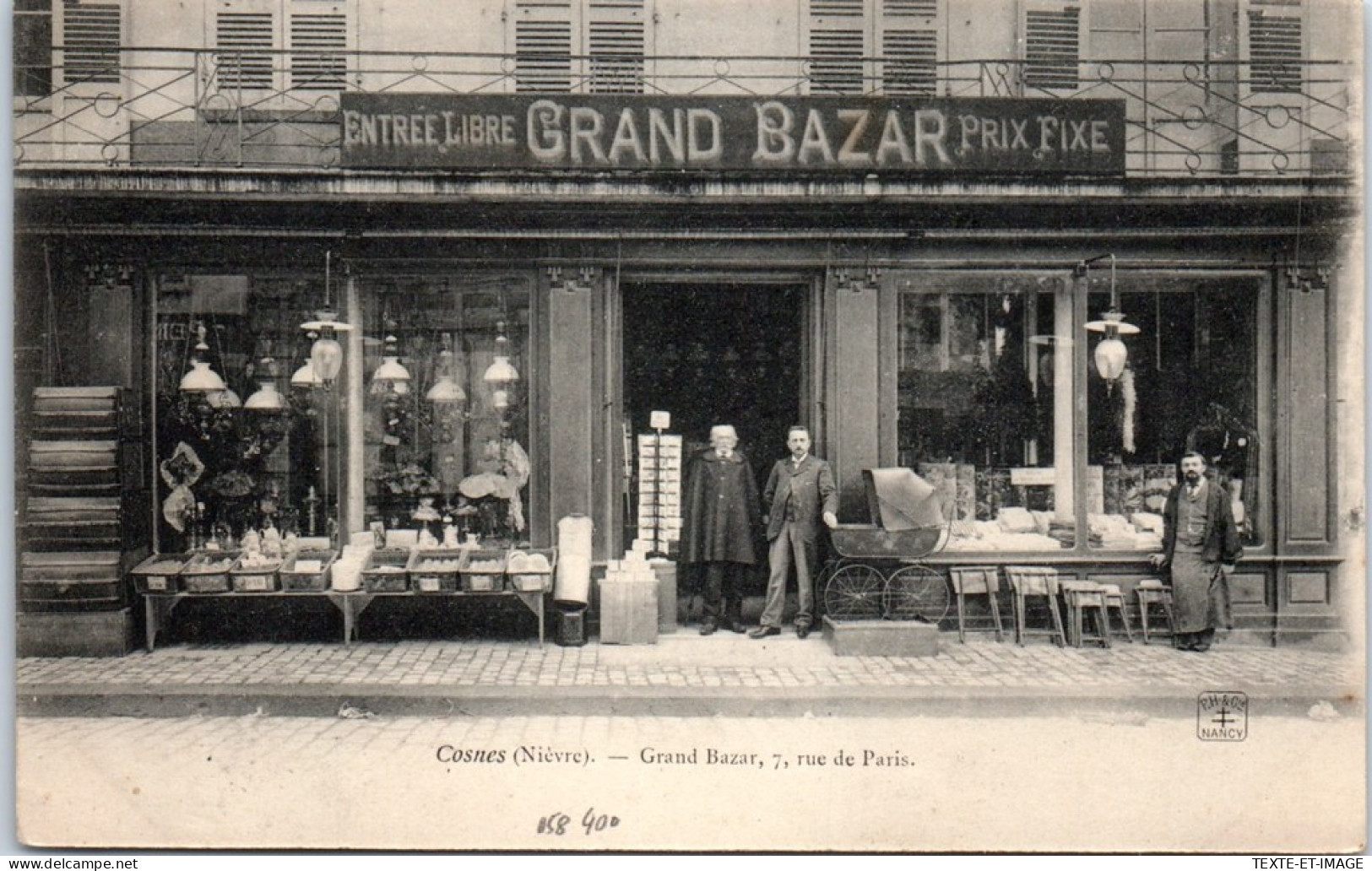 58 COSNE - Le Grand Bazar, 07 Rue De Paris  - Cosne Cours Sur Loire