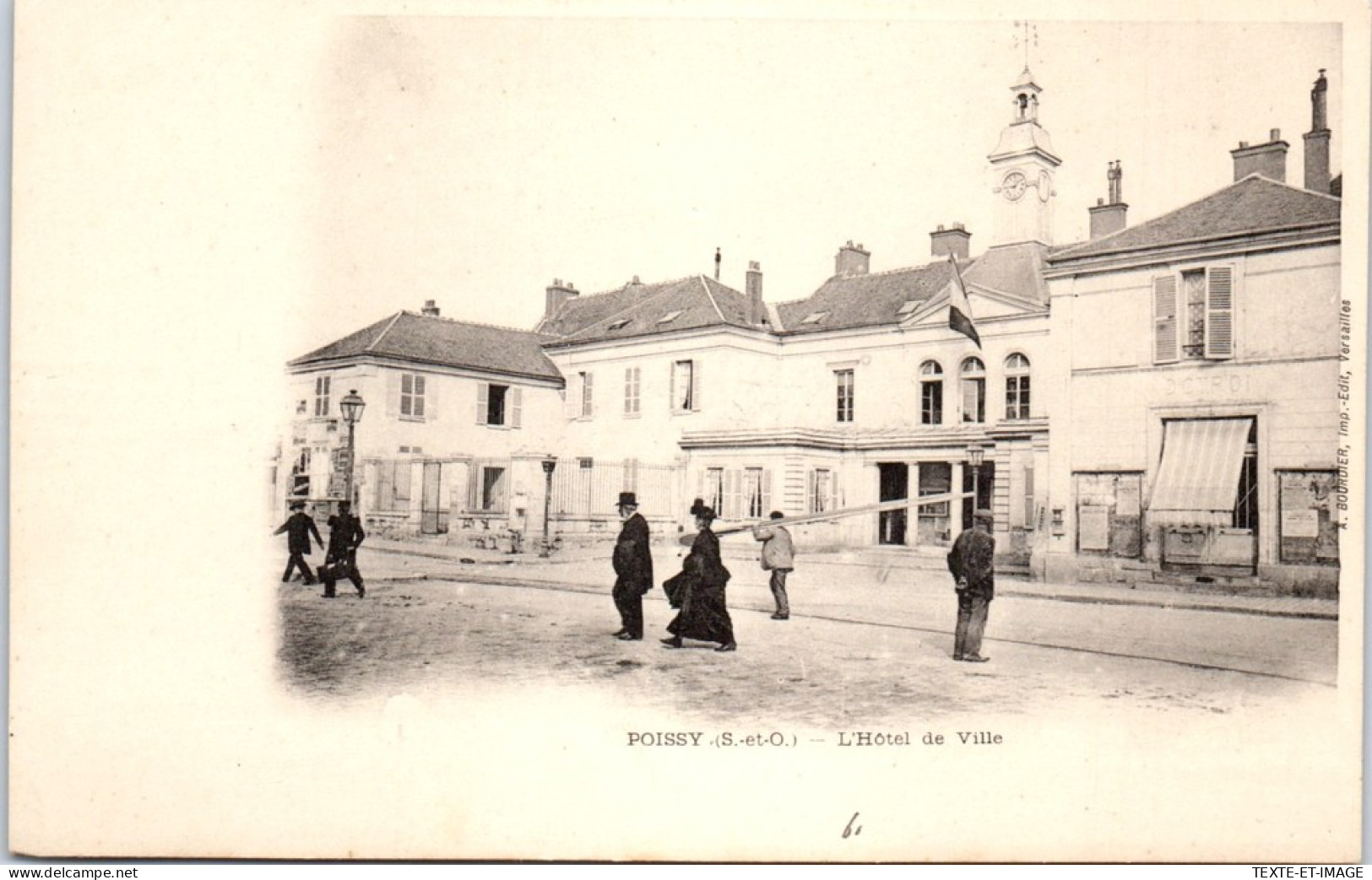 78 POISSY - L'hotel De Ville. - Poissy