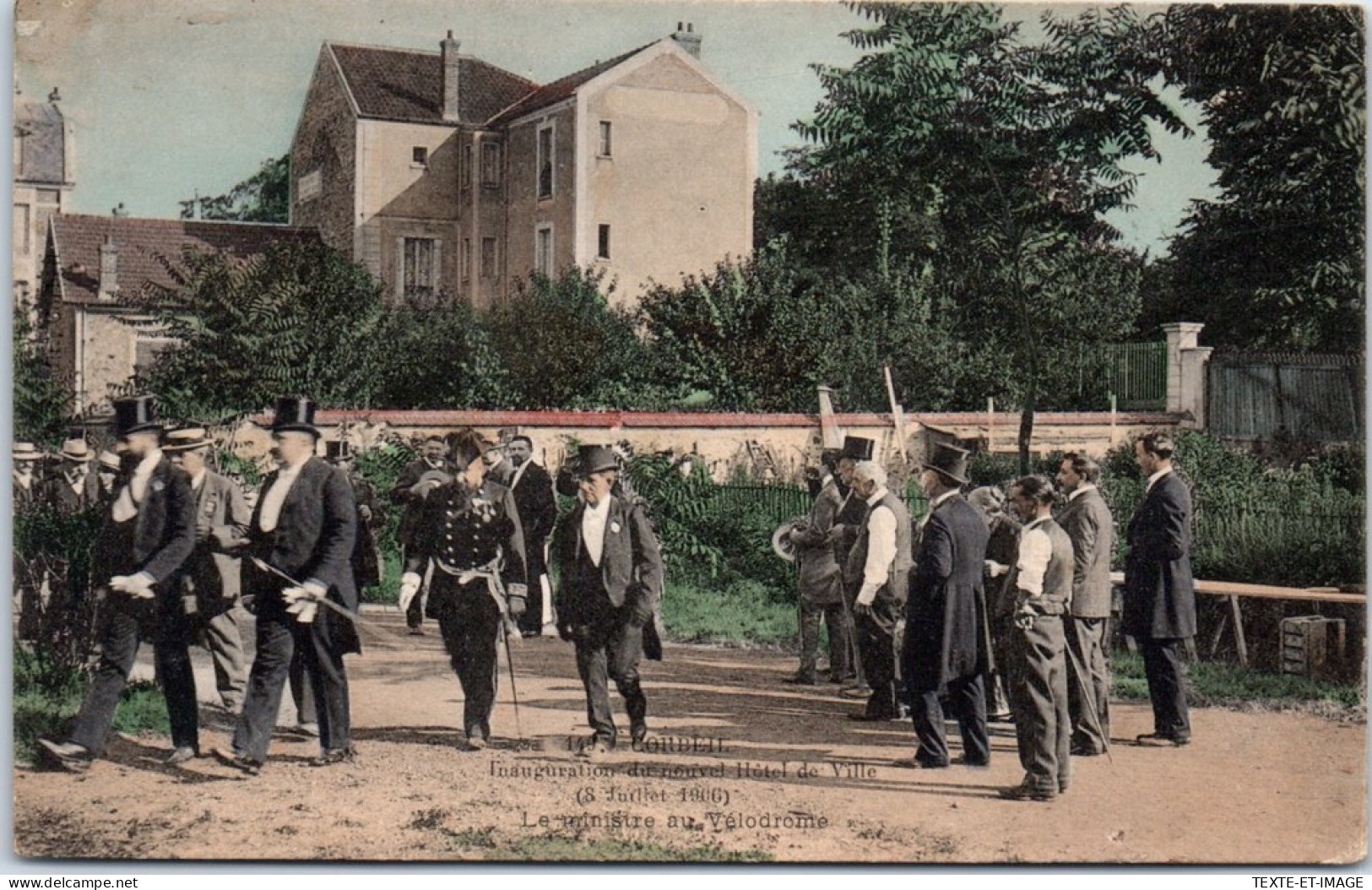 91 CORBEIL - Inauguration Du Nouvel Hotel De Ville - Corbeil Essonnes