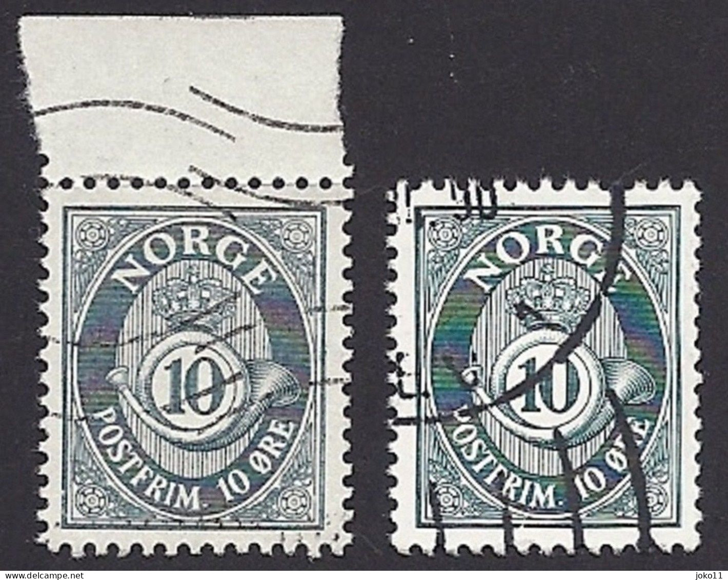 Norwegen, 1962, Mi.-Nr. 479 X+y, Gestempelt - Used Stamps