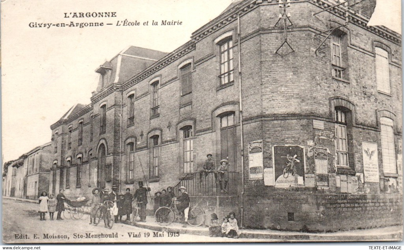 51 GIVRY SUR ARGONNE - L'eglise & La Mairie  - Givry En Argonne